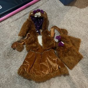 Kids fox Halloween costume size medium
